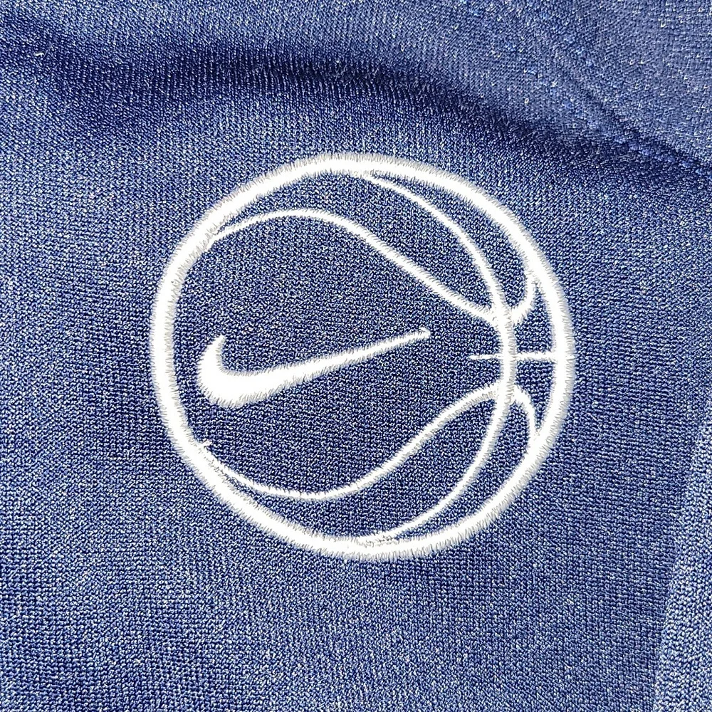 Nike Varsity Zip Up Sweatshirt Navy Blue White Baby 0/3 Months Y2k